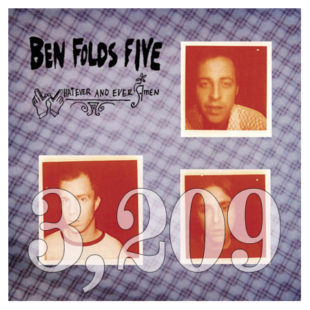 Fair” by Ben Folds Five – 12,700 Songs